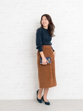 NBB STAFF 09さん（レディース・157cm）の秋コーディネート