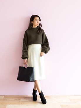 NBB STAFF 09さん（レディース・157cm）の秋コーディネート