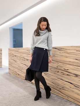 NBB STAFF 09さん（レディース・157cm）の秋コーディネート