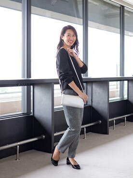 NBB STAFF 09さん（レディース・157cm）の冬コーディネート