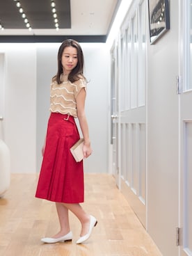 NBB STAFF 09さん（レディース・157cm）の春コーディネート