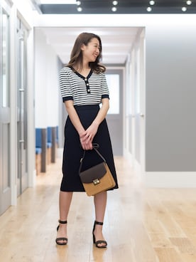 NBB STAFF 09さん（レディース・157cm）の春コーディネート