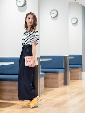 NBB STAFF 09さん（レディース・157cm）の春コーディネート