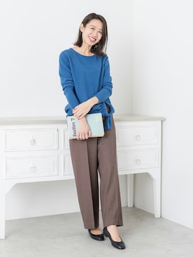 NBB STAFF 09さん（レディース・157cm）の冬コーディネート