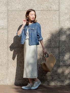 NBB STAFF 09さん(レディース・157cm)の春コーディネート