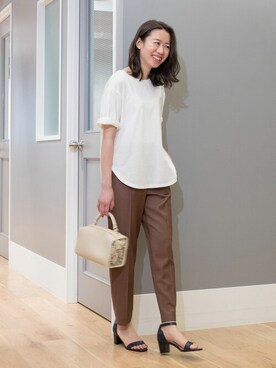 NBB STAFF 09さん（レディース・157cm）の夏コーディネート