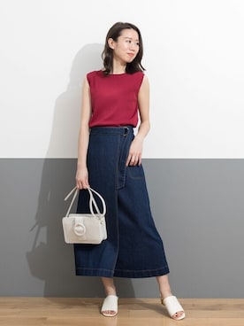 NBB STAFF 09さん（レディース・157cm）の夏コーディネート