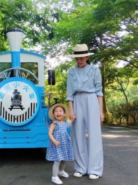 「PONY（ポニー）のアイテム」を使った、Dorisさん（レディース・157cm）の夏コーディネート