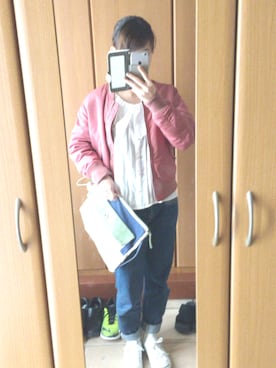 「CONVERSE（コンバース）のCONVERSE コンバース ジャック パーセル / JACK PURCEL（スニーカー）」を使った、asuさん（レディース・160cm）の冬コーディネート