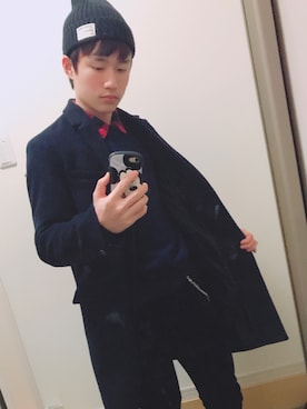 かえでさん（メンズ・167cm）の冬コーディネート