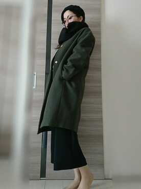 「DESIGN HOUSE（デザインハウス）のアイテム」を使った、nachinatsuさん（レディース・165cm）の冬コーディネート