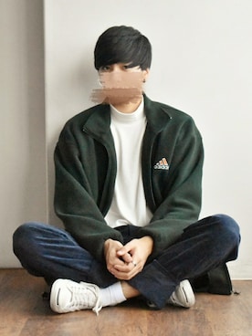 「CONVERSE（コンバース）のCONVERSE コンバース ジャック パーセル / JACK PURCEL（スニーカー）」を使った、とっきーさん（メンズ・184cm）の秋コーディネート