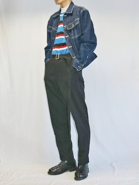 とっきーさん（メンズ・184cm）の秋コーディネート