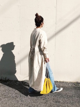 「Steven Alan（スティーブンアラン）のアイテム（ワンピース/ドレス）」を使った、め ぐさん（レディース・158cm）の秋コーディネート