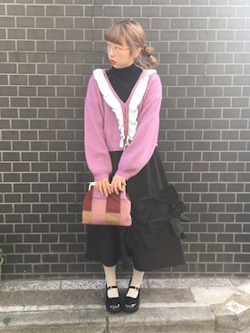 merry jenny 新宿店さん（レディース・156cm）の冬コーディネート