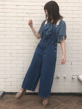 「アイテム（その他シューズ）」を使った、merry jenny 新宿店さん（レディース・157cm）の夏コーディネート