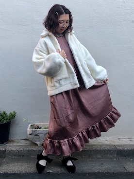 merry jenny 新宿店さん（レディース・157cm）の冬コーディネート