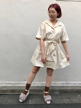 merry jenny 新宿店さん（レディース・157cm）の春コーディネート