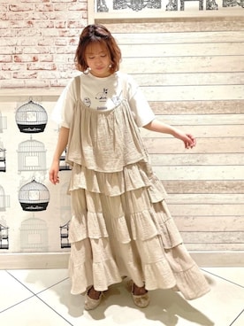 merry jenny 新宿店さん（レディース・153cm）の春コーディネート