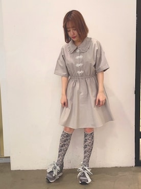 「厚底スニーカー」｜merry jenny 新宿店さん（レディース・153cm）の春コーディネート