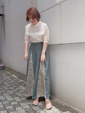 merry jenny 新宿店さん（レディース・153cm）の春コーディネート