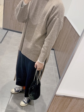 「ANITYA（アニティア）のアイテム」を使った、みらいさん（メンズ・185cm）の秋コーディネート