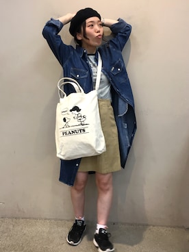 yoshiepiyoさん（レディース・159cm）の春コーディネート