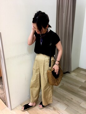 yoshiepiyoさん（レディース・159cm）の春コーディネート