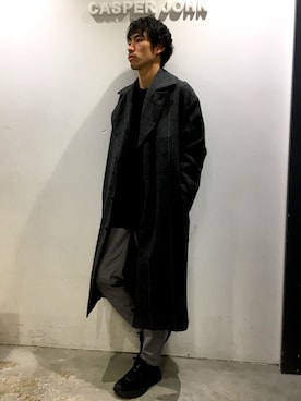 「DOOPZ（ドープス）のアイテム（ジャケット/アウター）」を使った、YOSHIさん（メンズ・171cm）の冬コーディネート