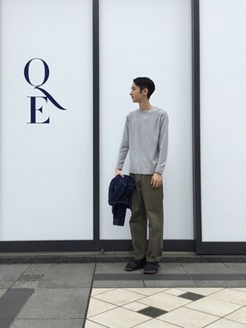 「OMNIGOD（オムニゴッド）のアイテム（デニムジャケット）」を使った、OMNIGOD みなとみらい東急スクエアさん（メンズ・180cm）の夏コーディネート