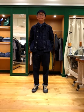 「アイテム（フォーマルスーツ/小物）」を使った、OMNIGOD みなとみらい東急スクエアさん（メンズ・176cm・10代）の秋コーディネート