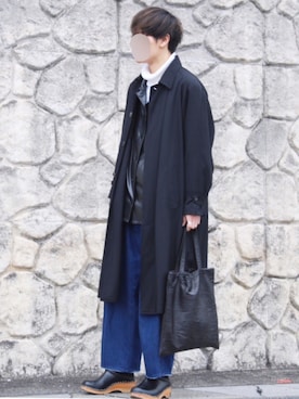 「instagramフォローお願いします」｜「アイテム（その他）」を使った、寅さん（メンズ・182cm）の冬コーディネート