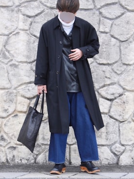 「instagramフォローお願いします」｜「アイテム（その他）」を使った、寅さん（メンズ・182cm）の冬コーディネート