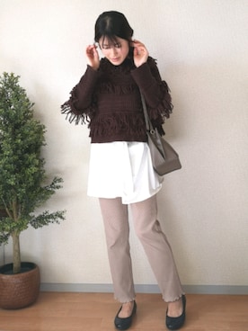 momonokajituさん(レディース・162cm)の秋コーディネート