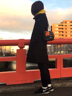 「READY MADES（レディーメイド）のアイテム」を使った、Mamiko-gs さん（レディース・161cm）の冬コーディネート