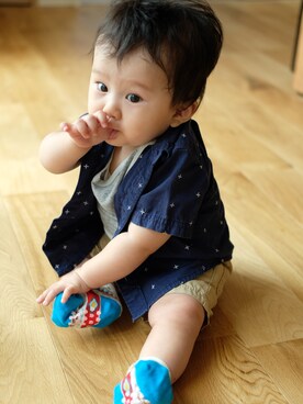 runo_runoさん(キッズ・70cm)の夏コーディネート