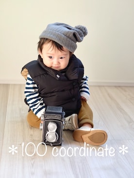 runo_runoさん（キッズ・70cm）の秋コーディネート