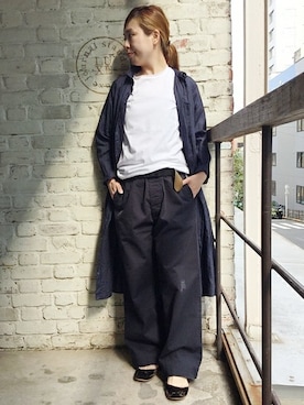 「JOURNAL STANDARD LUXE（ジャーナルスタンダード　ラックス）のアイテム（パンツ）」を使った、K.Hさん（レディース・161cm）の春コーディネート