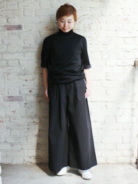 「JOURNAL STANDARD LUXE（ジャーナルスタンダード　ラックス）のアイテム（パンツ）」を使った、K.Hさん（レディース・161cm）の夏コーディネート
