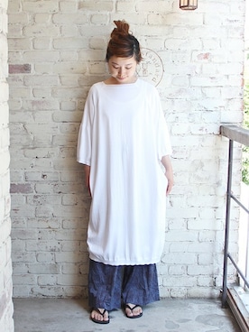 「JOURNAL STANDARD LUXE（ジャーナルスタンダード　ラックス）のアイテム」を使った、K.Hさん（レディース・161cm）の夏コーディネート