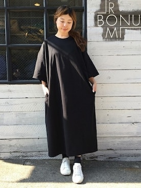 「JOURNAL STANDARD LUXE（ジャーナルスタンダード　ラックス）のアイテム（ワンピース/ドレス）」を使った、K.Hさん（レディース・161cm）の夏コーディネート