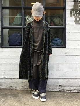 「JOURNAL STANDARD LUXE（ジャーナルスタンダード　ラックス）のアイテム（ワンピース/ドレス）」を使った、K.Hさん（レディース・161cm）の冬コーディネート