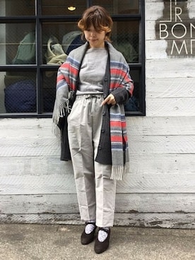 K.Hさん（レディース・161cm）の冬コーディネート