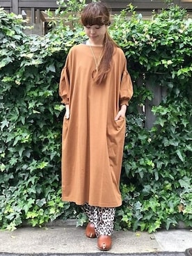「JOURNAL STANDARD LUXE（ジャーナルスタンダード　ラックス）のアイテム（ワンピース/ドレス）」を使った、K.Hさん（レディース・161cm）の春コーディネート