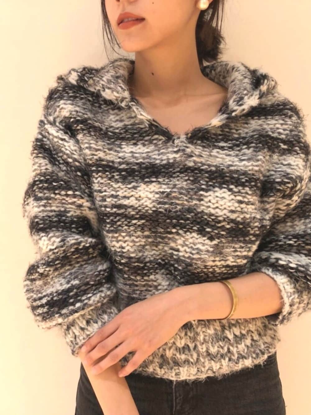 エトレトーキョー モヘアニットシャツ ETRE TOKYO(エトレトウキョウ