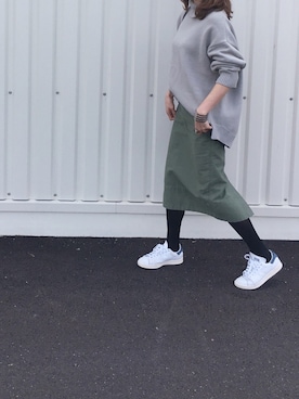 「CLANE（クラネ）のアイテム（リング）」を使った、♡asahi_66♡さん（レディース・160cm）の冬コーディネート