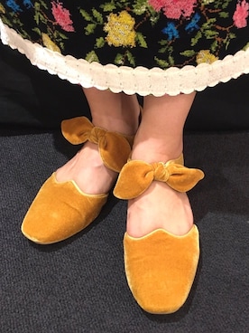 「F-TROUPE（エフトゥループ）のアイテム（シューズ）」を使った、miyabiさん（レディース・161cm）の夏コーディネート