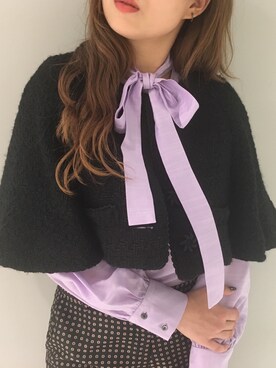 「cannabis_ladies」｜「アイテム（ジャケット/アウター）」を使った、miyabiさん（レディース・161cm）の秋コーディネート