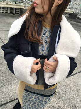 「cannabis_ladies」｜「アイテム（ジャケット/アウター）」を使った、miyabiさん（レディース・161cm）の秋コーディネート