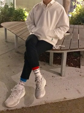 モノクロ好みのスニ男子さんのコーディネート